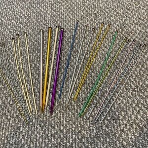 Colorful Knitting Needles Set